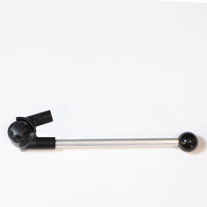 Folding Ball handle complete - new style hinge Jenquip