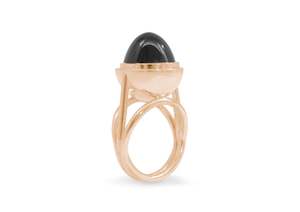 Coloured Stone Rings: 2024 Legacy Ring 39, Red Gold