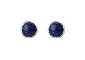 Circus earrings in Sterling silver with Blue Lapis