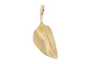 Leaves pendant in 18K yellow gold