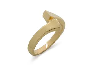 Big Bold Gold: JW11 Dress Ring, Yellow Gold