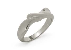 Axis: JW16 Dress Ring, White Gold & Platinum