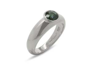 Cupola: JW73 Gemstone Ring, Sterling Silver