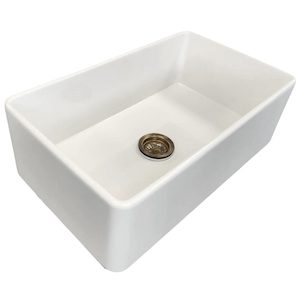 Butler Sink 760x459mm Ceramic White Glazed