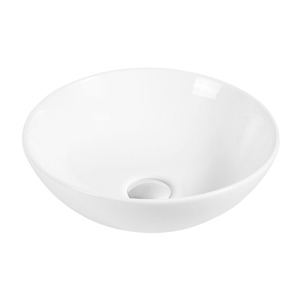 405 405 150mm Above Counter Round White Ceramic Basin Counter Top Wash Basin G400