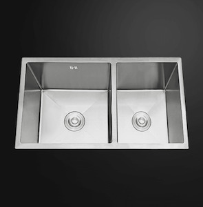 Double Bowl Sink 700x450mm Stainless Steel JS2818A