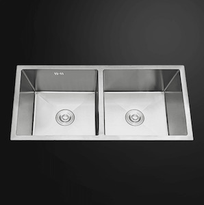 Double Bowl Sink 760x450mm Stainless Steel JS3018D