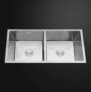 Double Bowl Sink 795x460mm Stainless Steel JS3118D