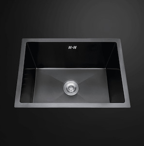 Single Bowl Sink 500x450mm Black Matt JSB2018