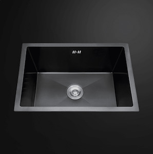 Single Bowl Sink 550x450mm Black Matt JSB2218