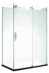 SHOWER BOX Frameless sliding roller door MF129