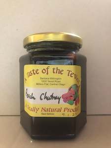 A Taste of Teviot Peach Chutney