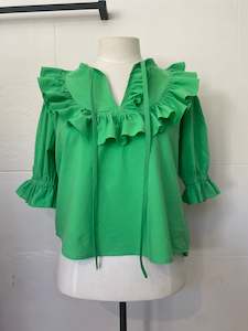 Clothing: Sample Sale - Frill Seeker Blouse - Size 10