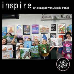 Art Classes: Term 3 - Ages 8-15 yrs. Tuesday 11.30am-1pm *SOLD OUT*