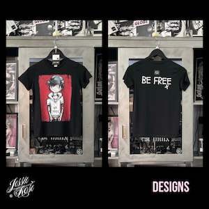 Kids Tee -  Be Free Boy (Size 6)