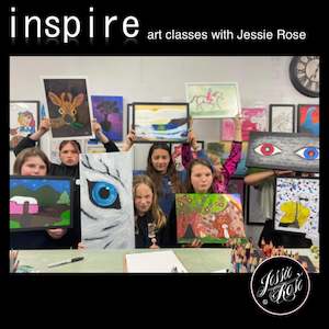 Inspire Art Classes: *SOLD OUT* Term 4 - Ages approx. 11-14 yrs. Thursday 5.30-7pm