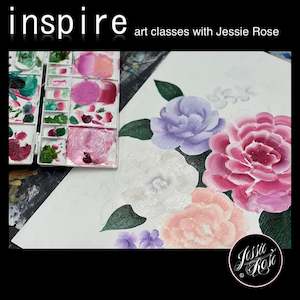 Inspire Art Classes: *SOLD OUT* Term 4 - Adult. Wednesday 11am-1pm