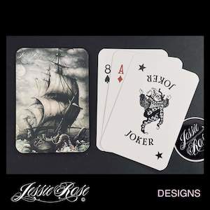 'The Kraken' Playing Cards