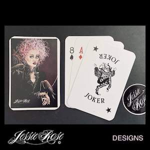 Playing Cards: 'The Black Rose' Playing Cards