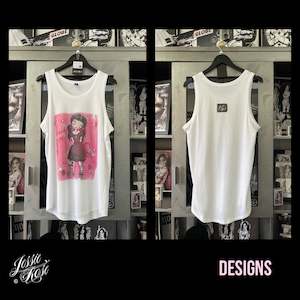 Singlet - Rose Red (size Med)