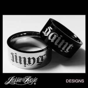 Rings: 'SAINT/SINNER' Ring