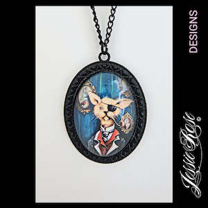 The Sailor - 'Gothic Black' Pendant