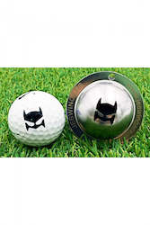 Sporting equipment: Batman Mask Logo Golf Ball Marker