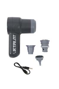 Water Accessories: Jetpilot Hand Held Towable Tube Pump - Grey