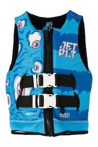 Jetpilot Cause Kids Life Jacket - Monster Blue