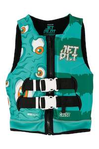 Jetpilot Cause Kids Life Jacket - Monster Green