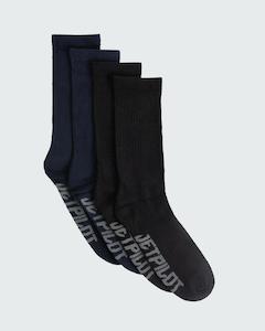 Jetpilot Crew Mens Work Sock