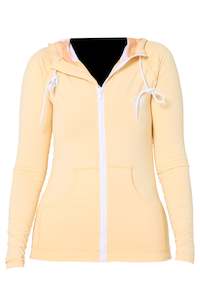 Jetpilot LS Hooded Ladies Rashie - Yellow