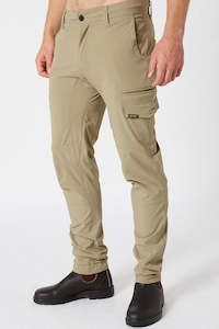 Jetpilot Workwear Jet Lite: Jet-Lite Cuffed Pant - Khaki