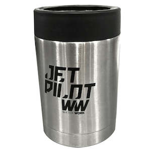 Jetpilot Stubbie Holder Silver