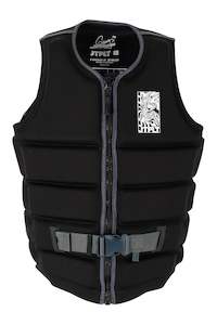 Wake Vests: Jetpilot X1 Mens Life Jacket - Felix Georgii Signature Series - Black