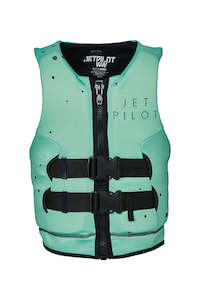 Jetpilot Girls Wings Youth Cause Neo Life Jacket - MINT