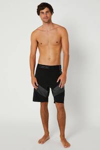 Optimum Mens Boardshorts - Black Charcoal