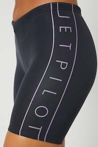 Womens Neoprene Shorts: Jetpilot Cause 7" Ladies Neo Short - Charcoal