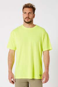 Fueled Low Hit Tee - Hi Vis Yellow