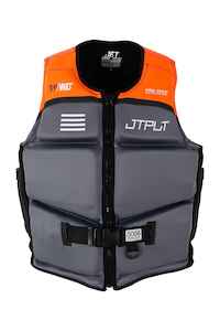 Jetpilot Rx Vault Protech Life Jacket - Char/Orange