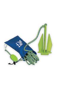 Jetpilot Lightweight Fluke Anchor - Blue/Lime