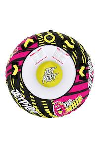 1 Person: Jetpilot Whip 1 Person Towable Tube - Pink/Lime