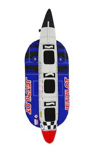 3 Person Tow Tubes: Jetpilot Blast Off 3 Person Towable Tube - Silver