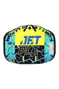 Jetpilot Wing 3 Person Towable Tube - Lime/Blue