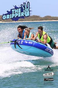 3 Person Tow Tubes: JETPILOT GRIPPER 3 ROUND TOWABLE BLUE