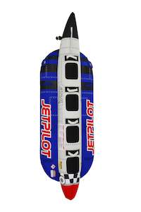 Jetpilot Blast Off 4 Person Towable Tube - Silver