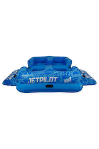 4 Person Tow Tubes: Jetpilot 4 Person Party Island - Blue