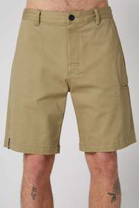 Jetpilot 5 Day Chino Short - Khaki