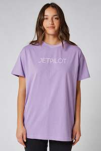 JETPILOT DANCING SKELETON LADIES TEE