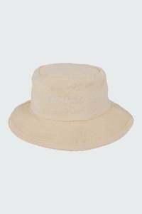 JETPILOT TERRY LADIES BUCKET HAT TAN